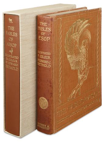 AESOP. EDWARD DETMOLD.  The Fables of Aesop.